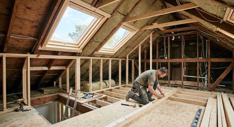Attic Apartment Construction in Conroe, TX