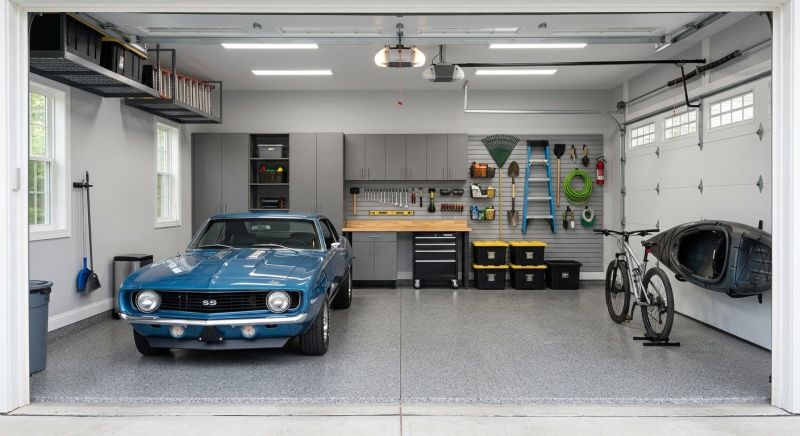 Attached Garage Remodeling in Alpharetta, GA