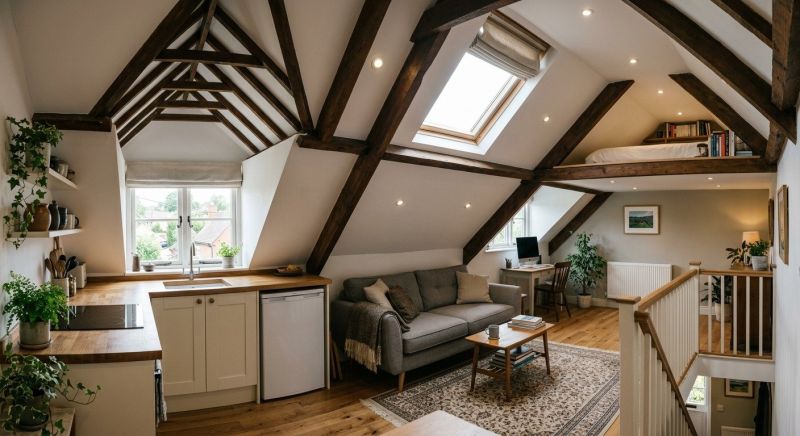 Attic Apartment Construction in Alpharetta, GA