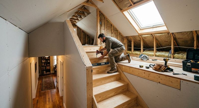 Attic Apartment Installation in Alpharetta, GA