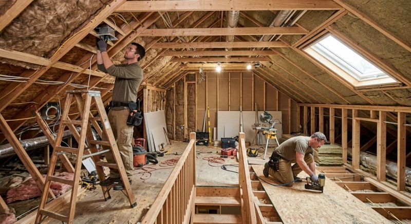 Attic Room Installation in Alpharetta, GA