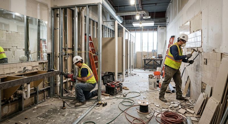 Commercial Bathroom Remodeling in Arvada, CO